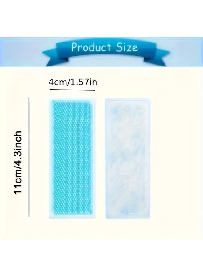 100 Pieces Gel Cold Compress Packs Disposable Self Adhesive Ice Packs Portable Cooling Pouches - Image 3